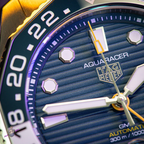 2024 TAG Heuer Aquaracer Professional 300 GMT Ltd Ed WBP2010.BA0632 Box & Papers