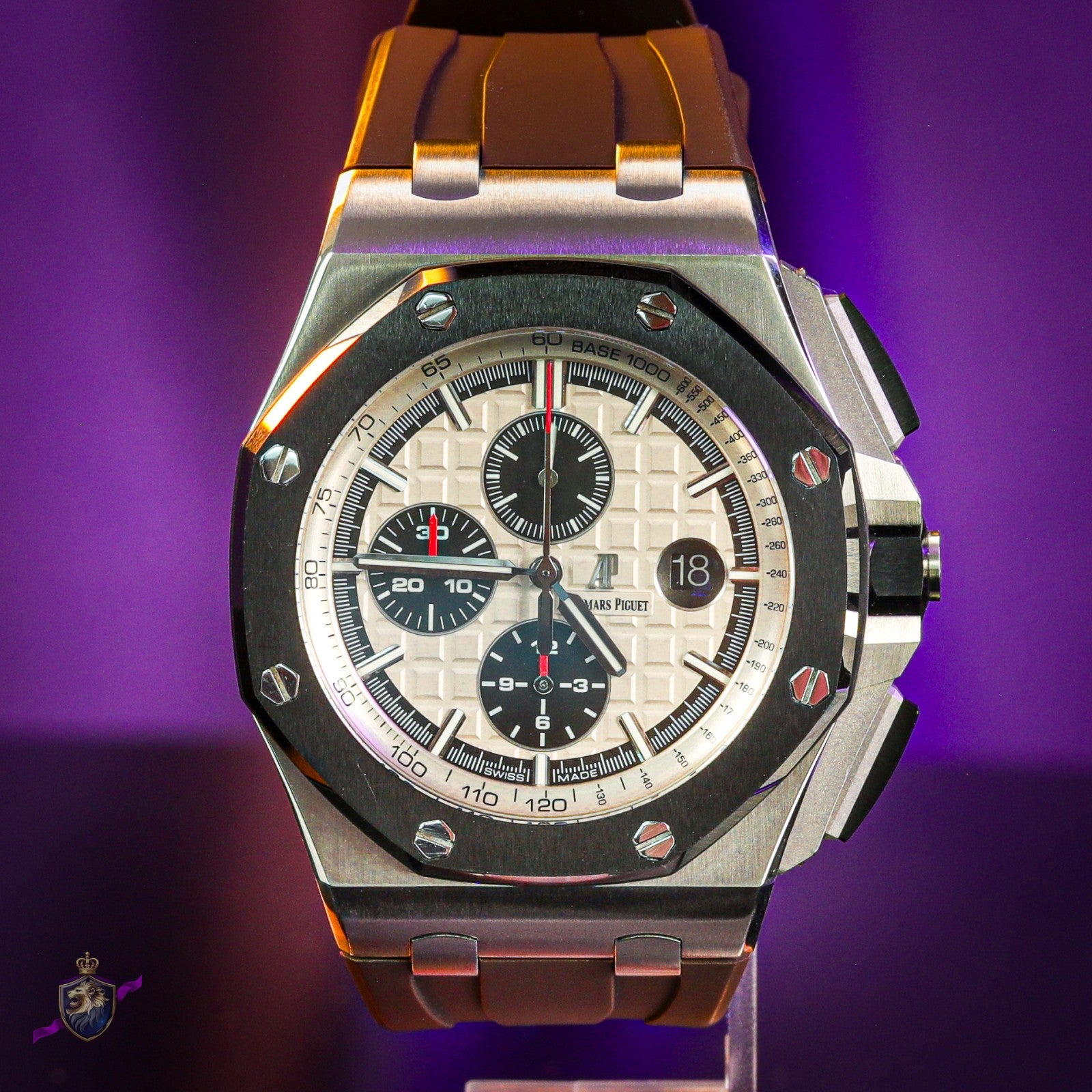 Audemars Piguet Royal Oak Offshore 26400SO “Panda” 44mm Chronograph Watch Papers