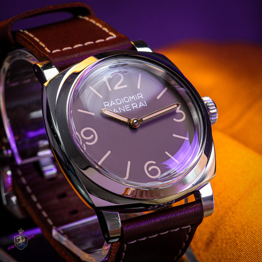 Panerai Radiomir 1940 PAM00662 3 Days Acciaio 47mm Tobacco Dial Limited Ed 1000