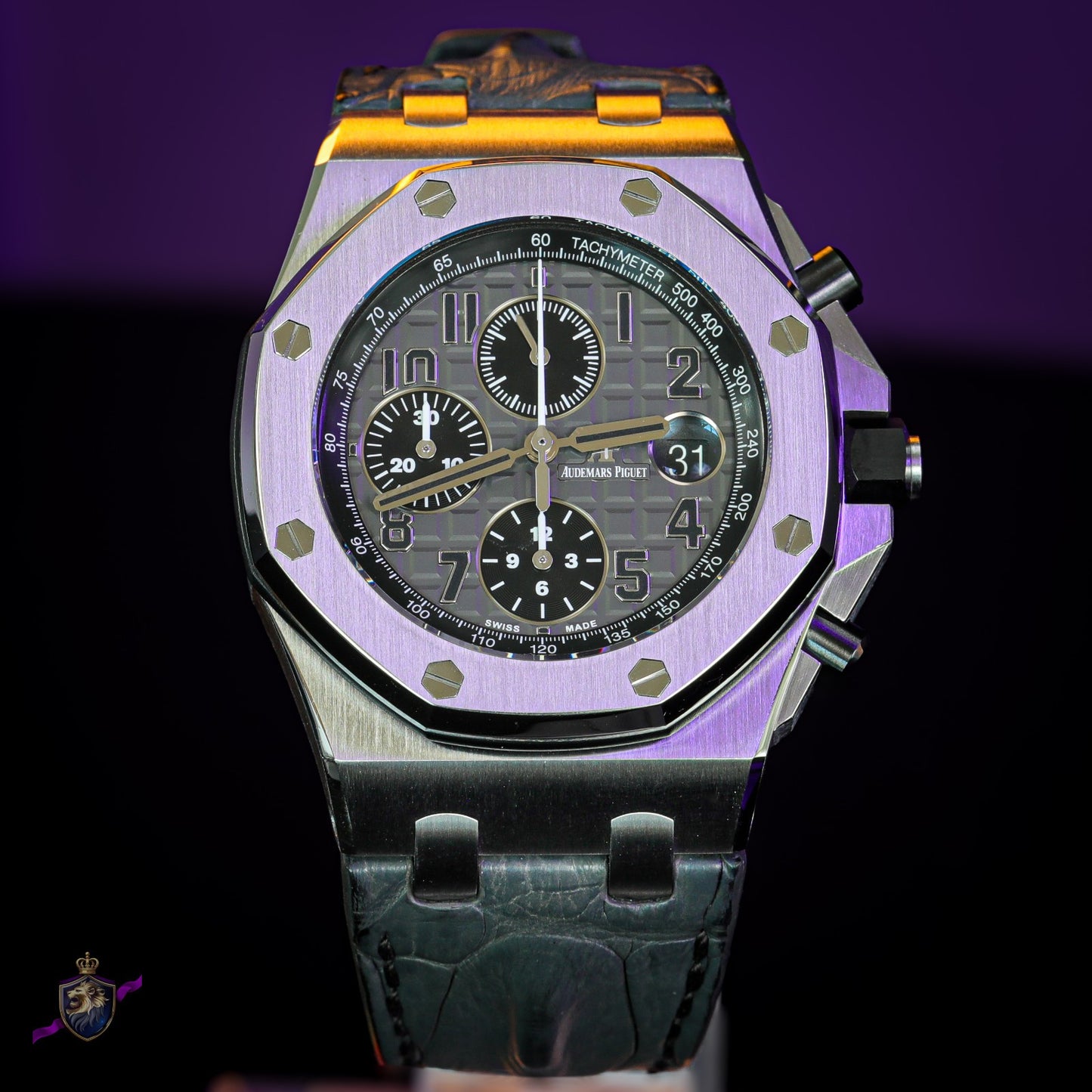 Audemars Piguet Royal Oak Offshore 42mm Elephant Chronograph 26470ST Box Papers