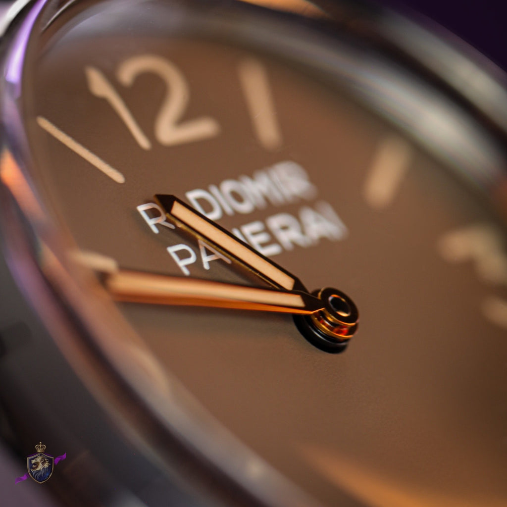 Panerai Radiomir 1940 PAM00662 3 Days Acciaio 47mm Tobacco Dial Limited Ed 1000