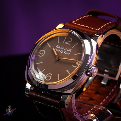 Panerai Radiomir 1940 PAM00662 3 Days Acciaio 47mm Tobacco Dial Limited Ed 1000
