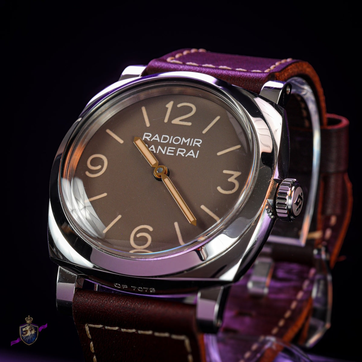Panerai Radiomir 1940 PAM00662 3 Days Acciaio 47mm Tobacco Dial Limited Ed 1000