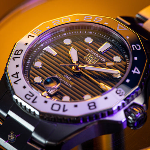 2024 TAG Heuer Aquaracer Professional 300 GMT Ltd Ed WBP2010.BA0632 Box & Papers