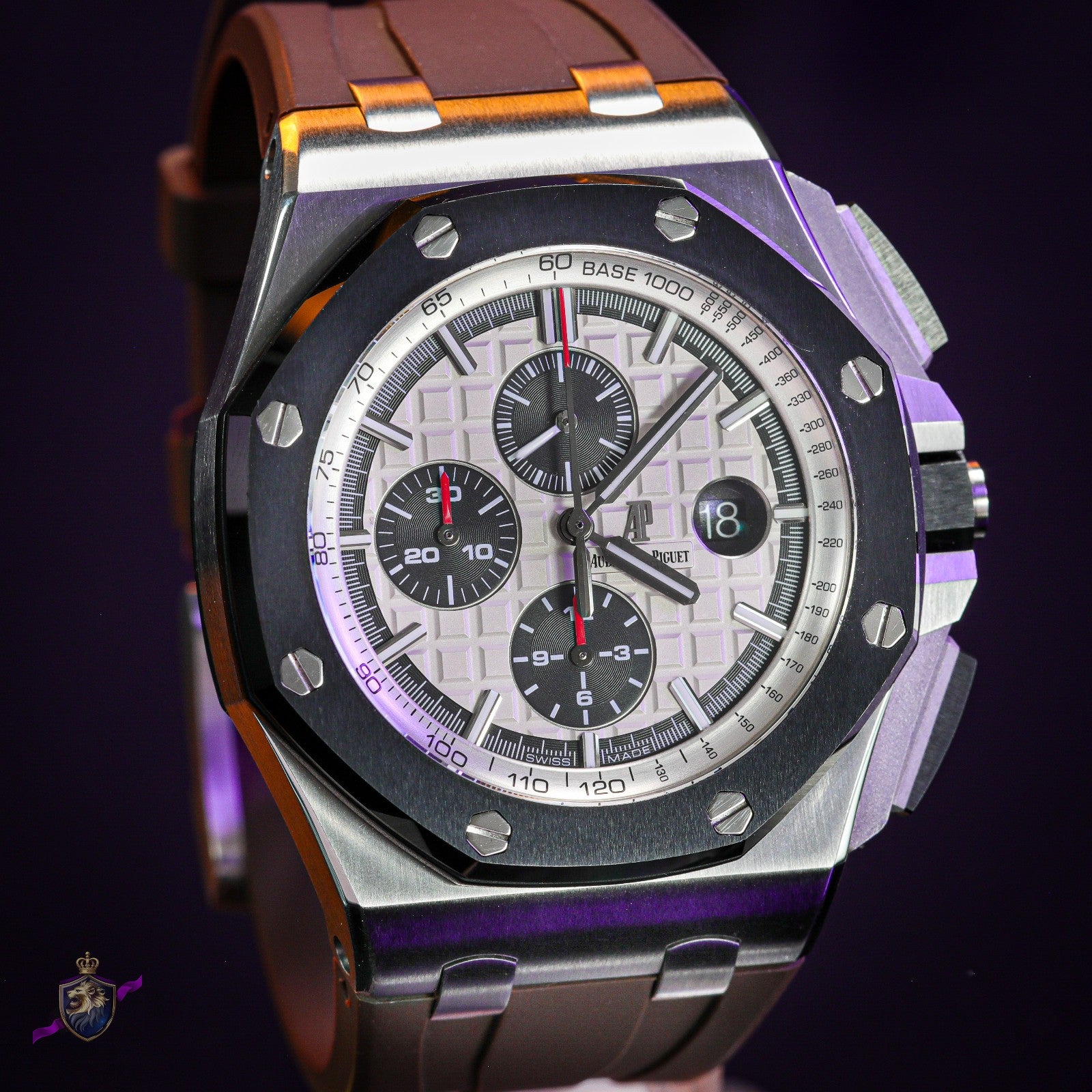 Audemars Piguet Royal Oak Offshore 26400SO “Panda” 44mm Chronograph Watch Papers
