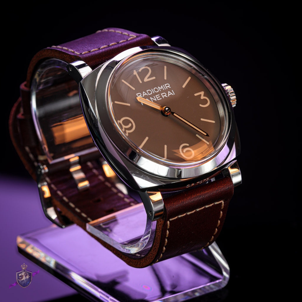 Panerai Radiomir 1940 PAM00662 3 Days Acciaio 47mm Tobacco Dial Limited Ed 1000